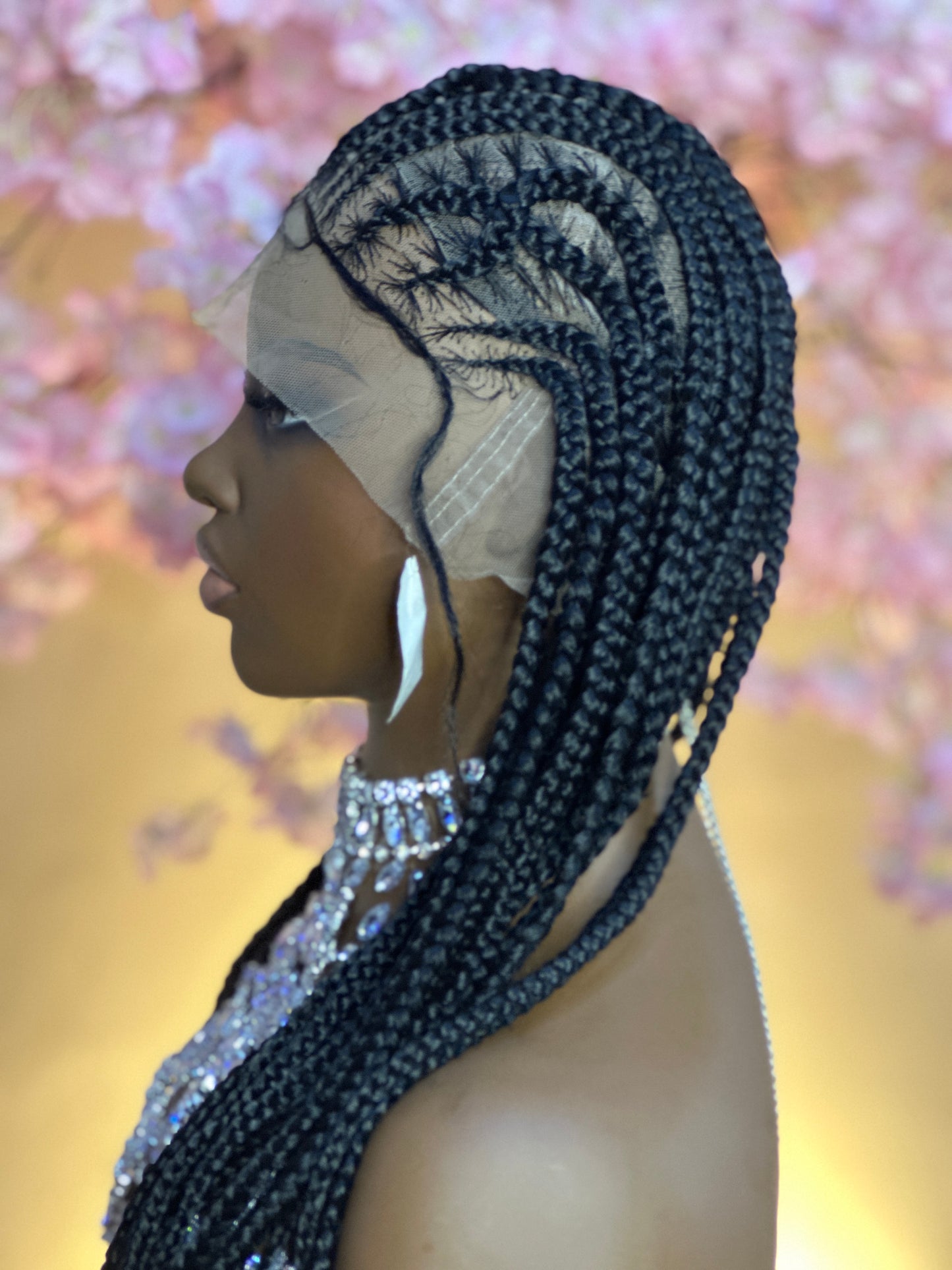 0029 Braided Wig Glueless wig