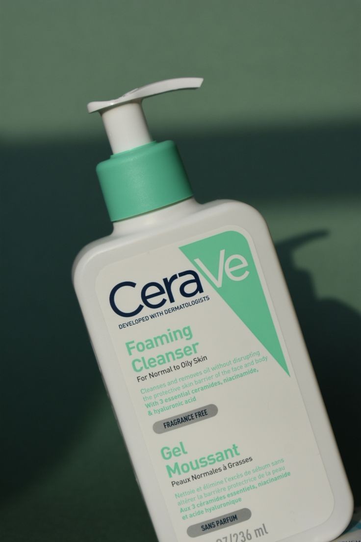 Foaming Cleanser Cerave Amino Face Wash for Normal to Oily Skin 236ml