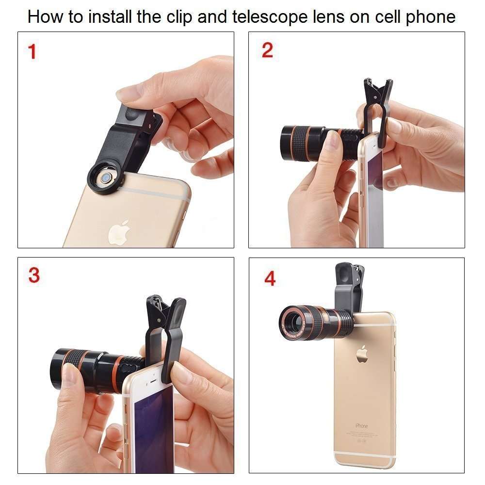 Macro 12x mobile phone zoom lens telephoto