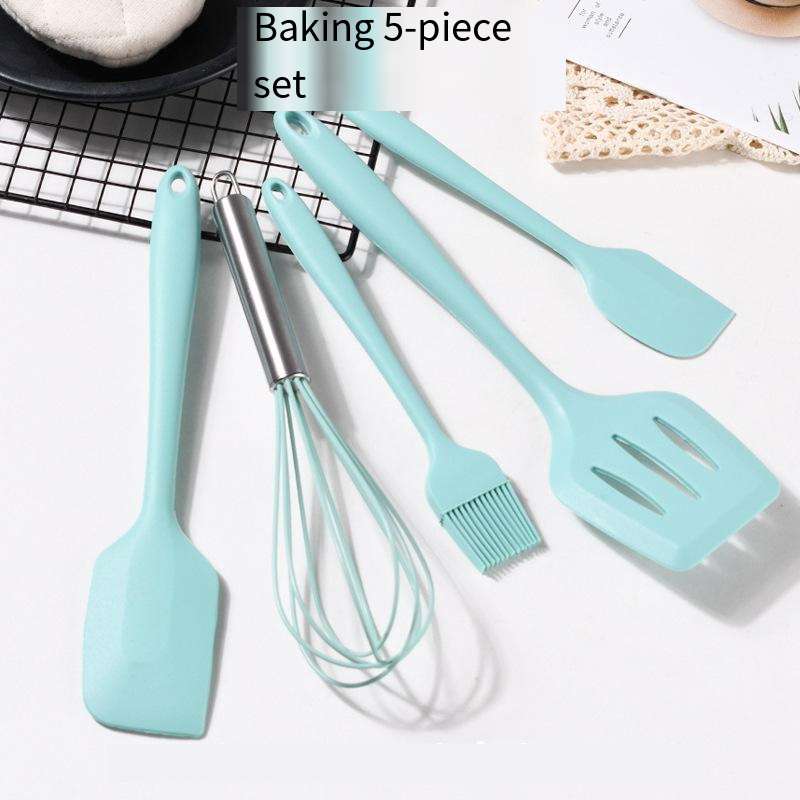 five-piece high quality Silicon spoon Bake set
