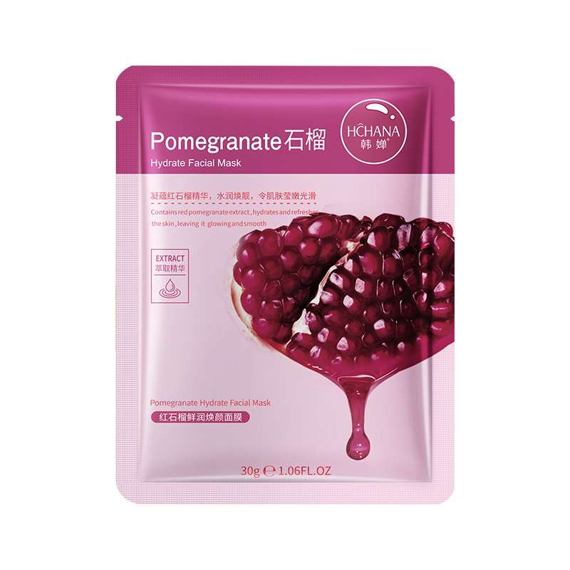 Pomegranate Acne Scar Treatment face mask sheet