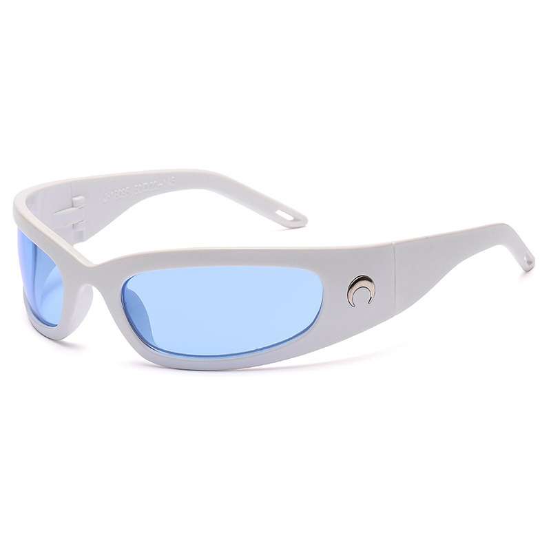 Blue Moon y2k Millennium Wind Moon Crescent Sunglasses