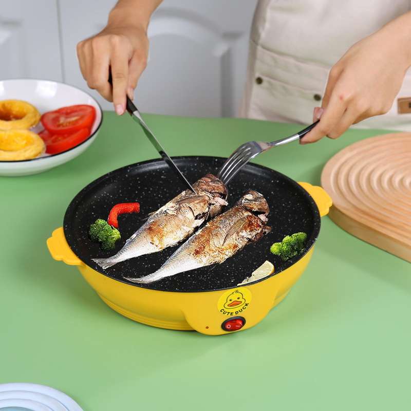 Multifunctional electric non-stick bakeware and cooking pot