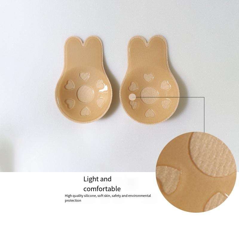(Nude) Rabbit ear bra size-L - XxL
