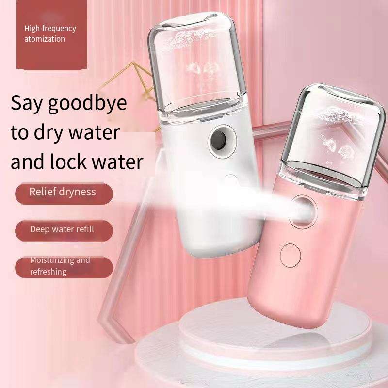 USB rechargeable portable moisturizing spray