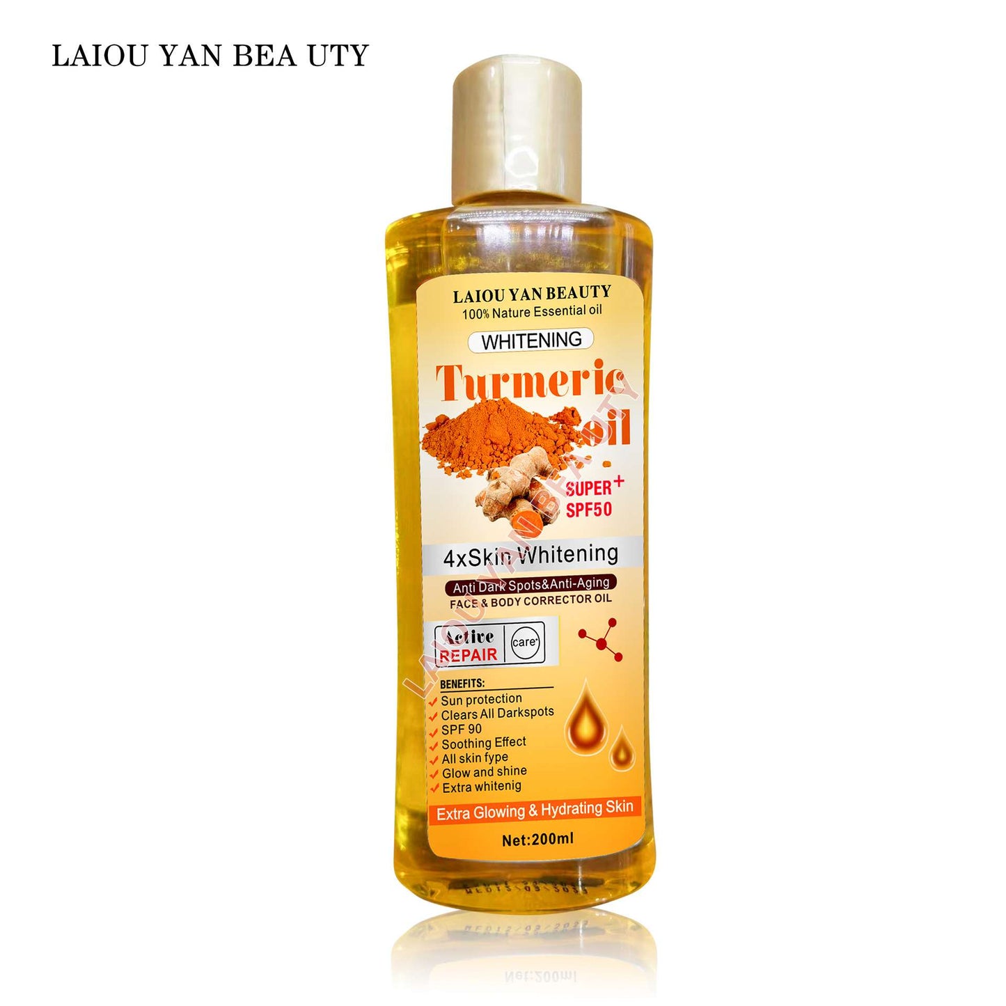 Moroccan Turmeric Essential whitening Oil 200ml