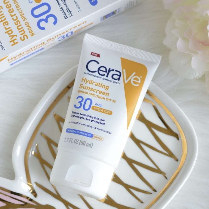 Tinted Ultra Hypoallergenic Sunscreen cerave Hydrating mineral sunscreen