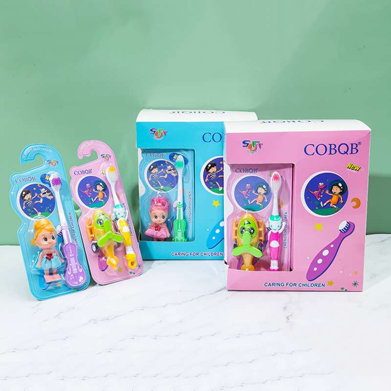 Toddlers toothbrush with toys