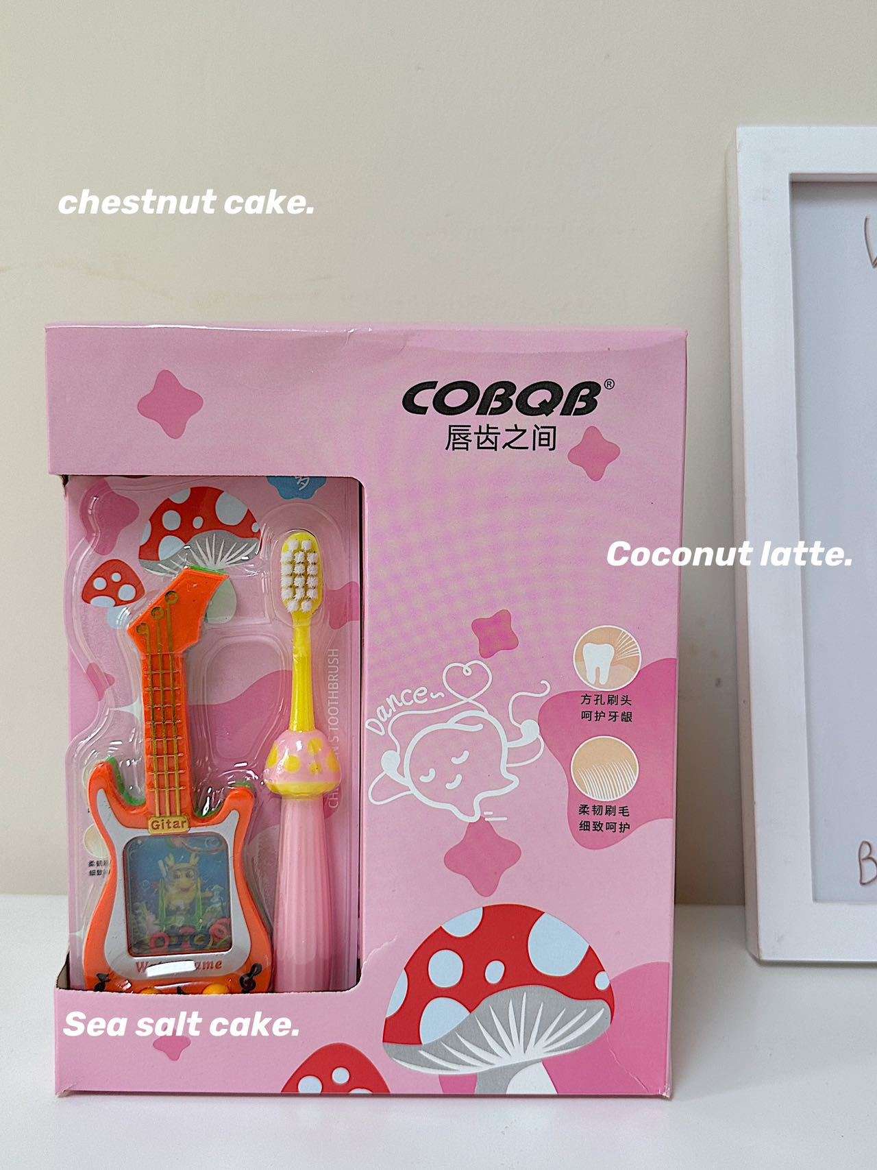 Toddlers toothbrush with toys