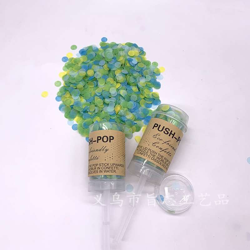 Wedding Party Firework Handheld Push-Pop Confetti