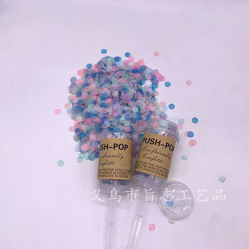Wedding Party Firework Handheld Push-Pop Confetti