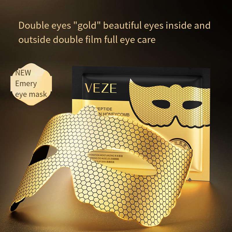 Hexapeptide Gold Honeycomb Hydrating Eye Mask for under eye circles