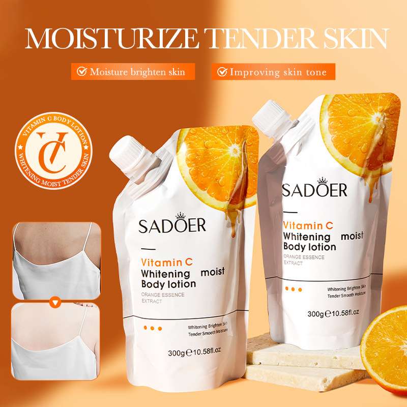 SADOER Vitamin C Whitening Moisturizing Body Lotion 300ml