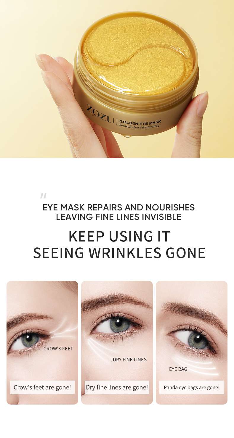Gold eye mask 80g (60 patches/ 30 pairs)