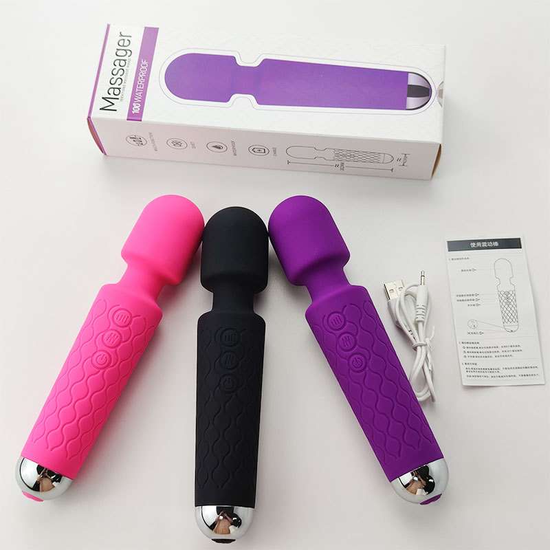 Waterproof Rechargeable Vibrator with 8 frequency Long Lasting After one Charge - and Best Seller