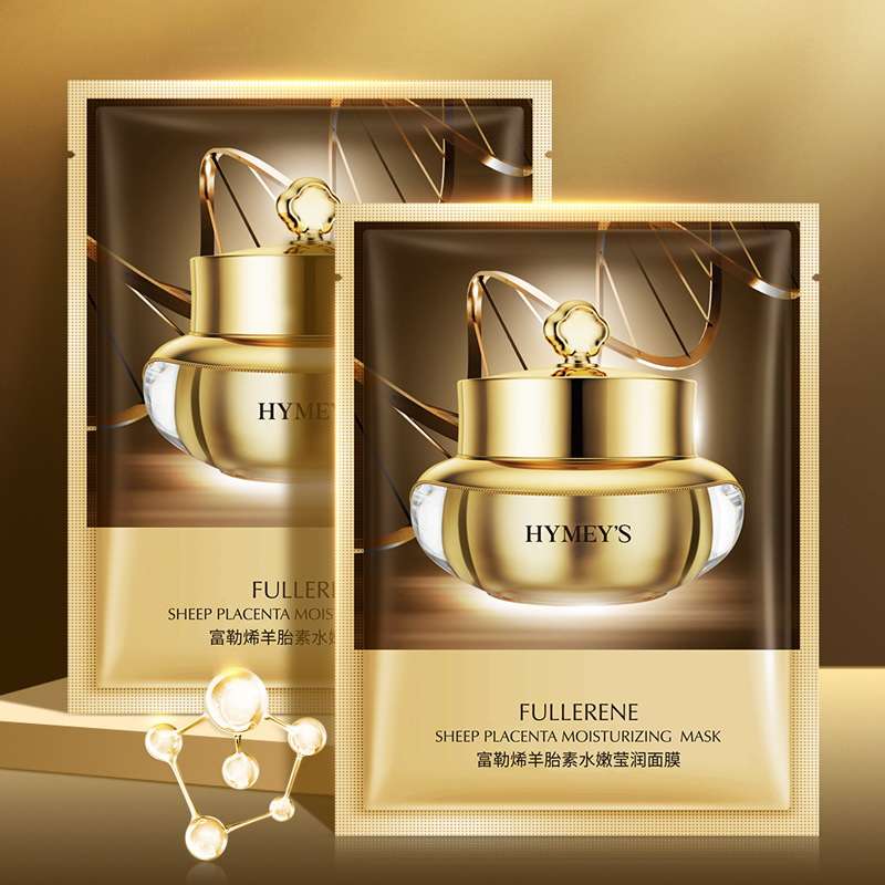 Fullerene Sheep Placenta Mask for Improving Fine Lines and reverse aging