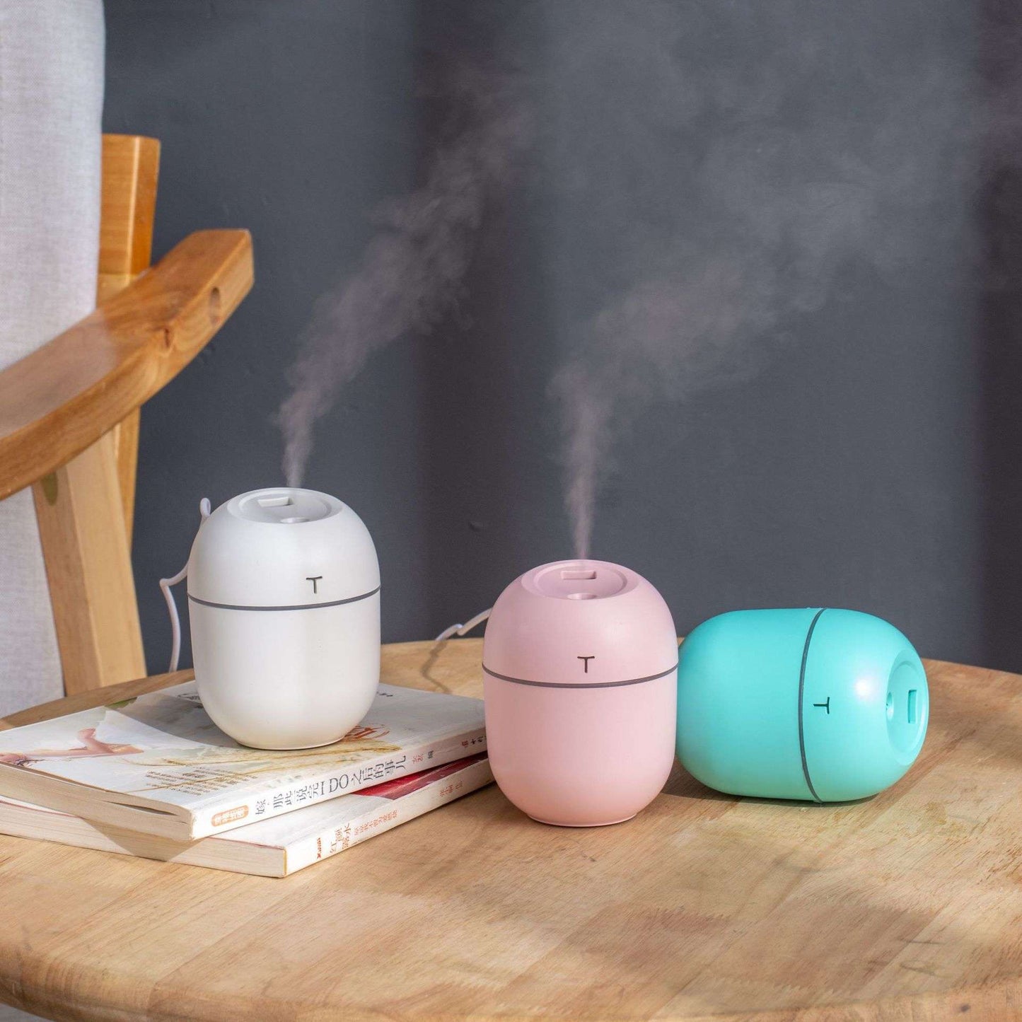 Portable USB Humidifier aromatherapy for, office, home or car atomizer