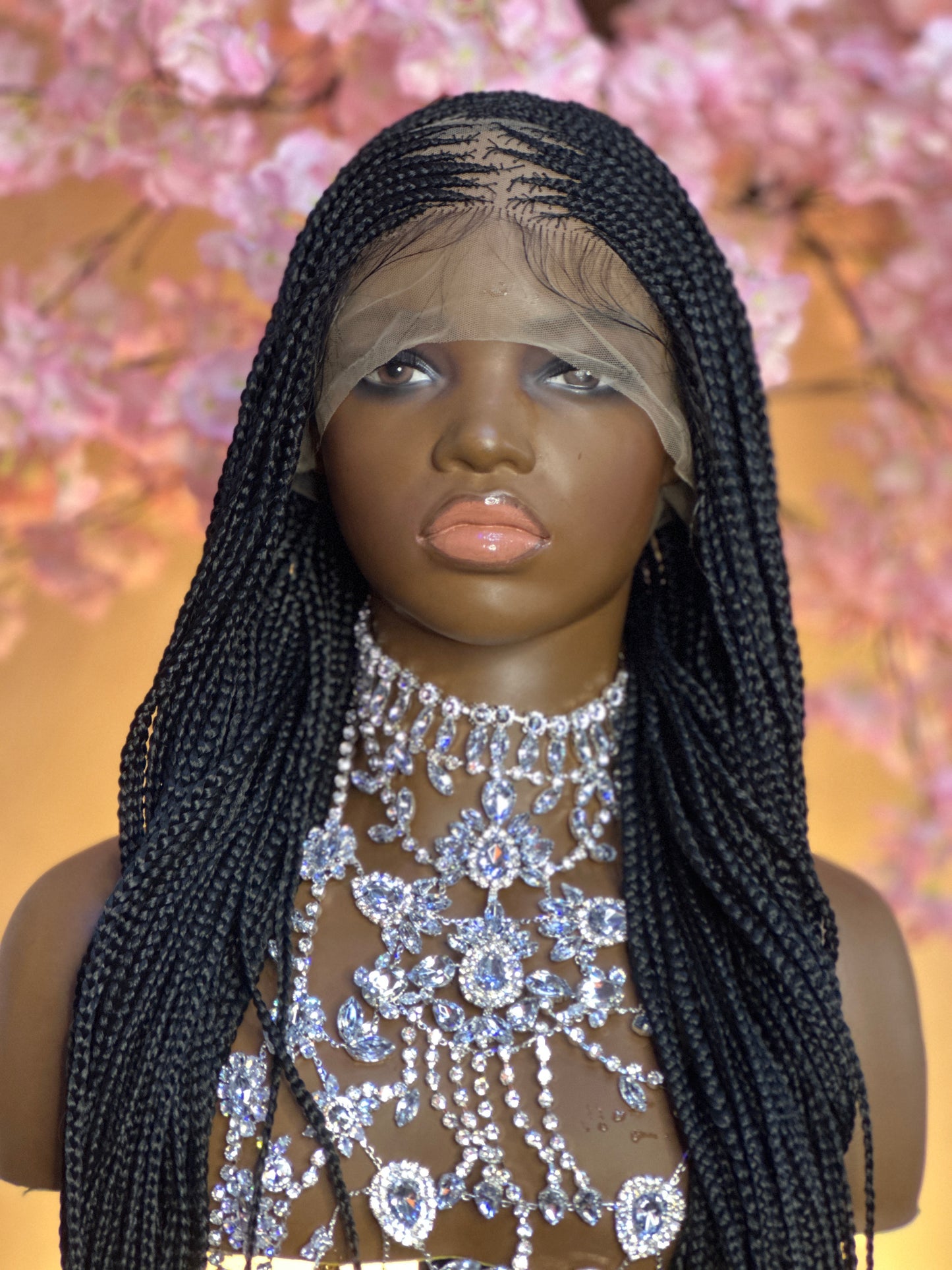 0026 Braided Wig Glueless wig