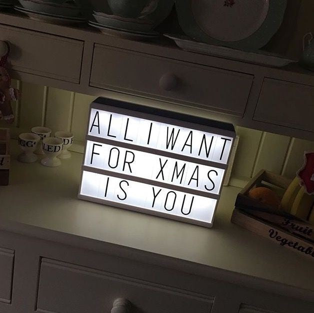 LED creative letter light box room decoration lights photo props trinkets