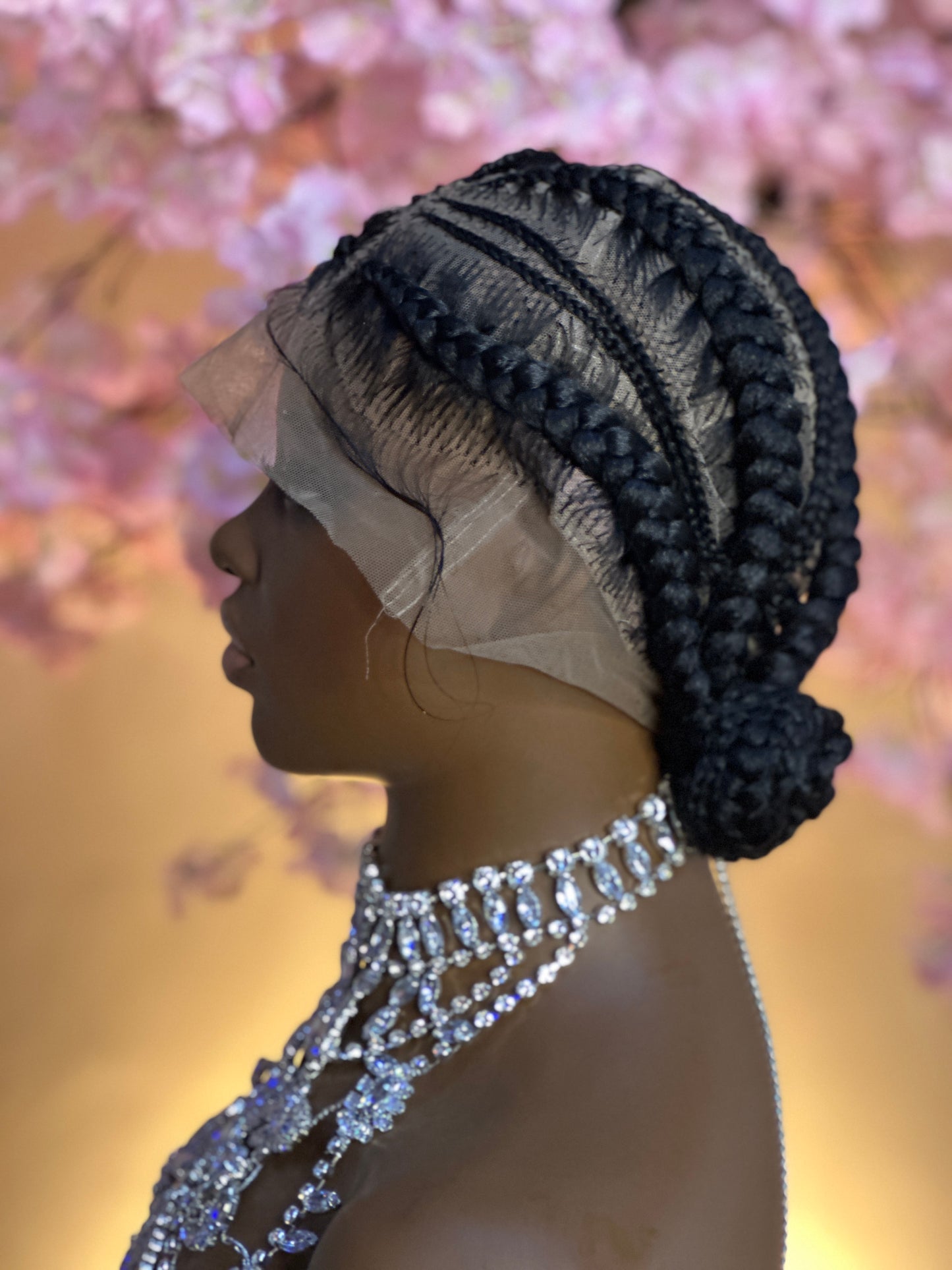 0030 Braided Wig Glueless wig