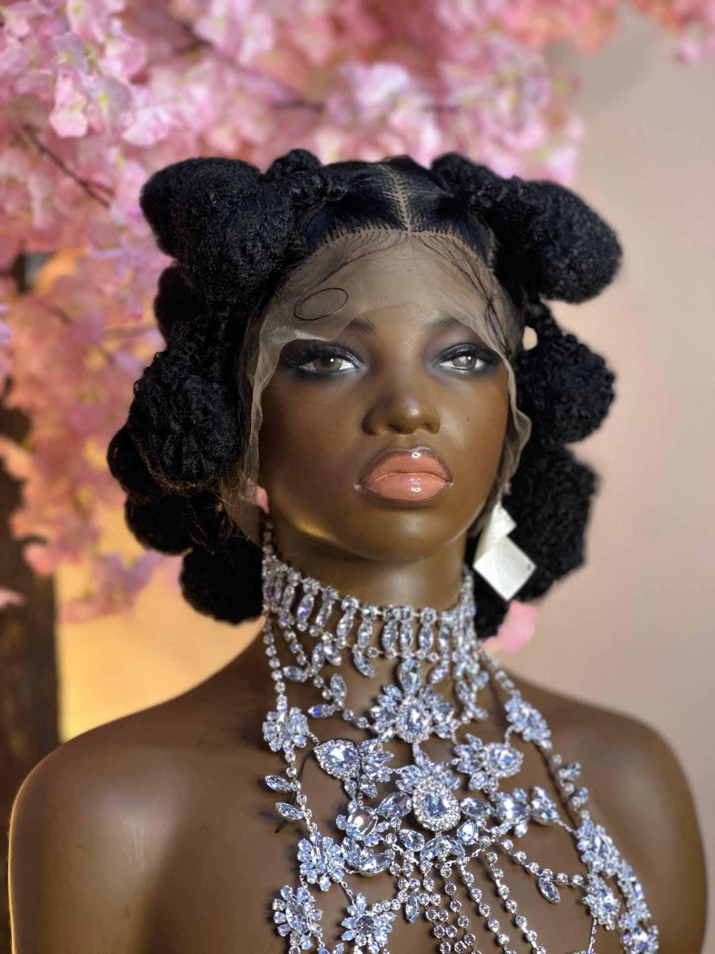 0038 Braided Wig Glueless wig