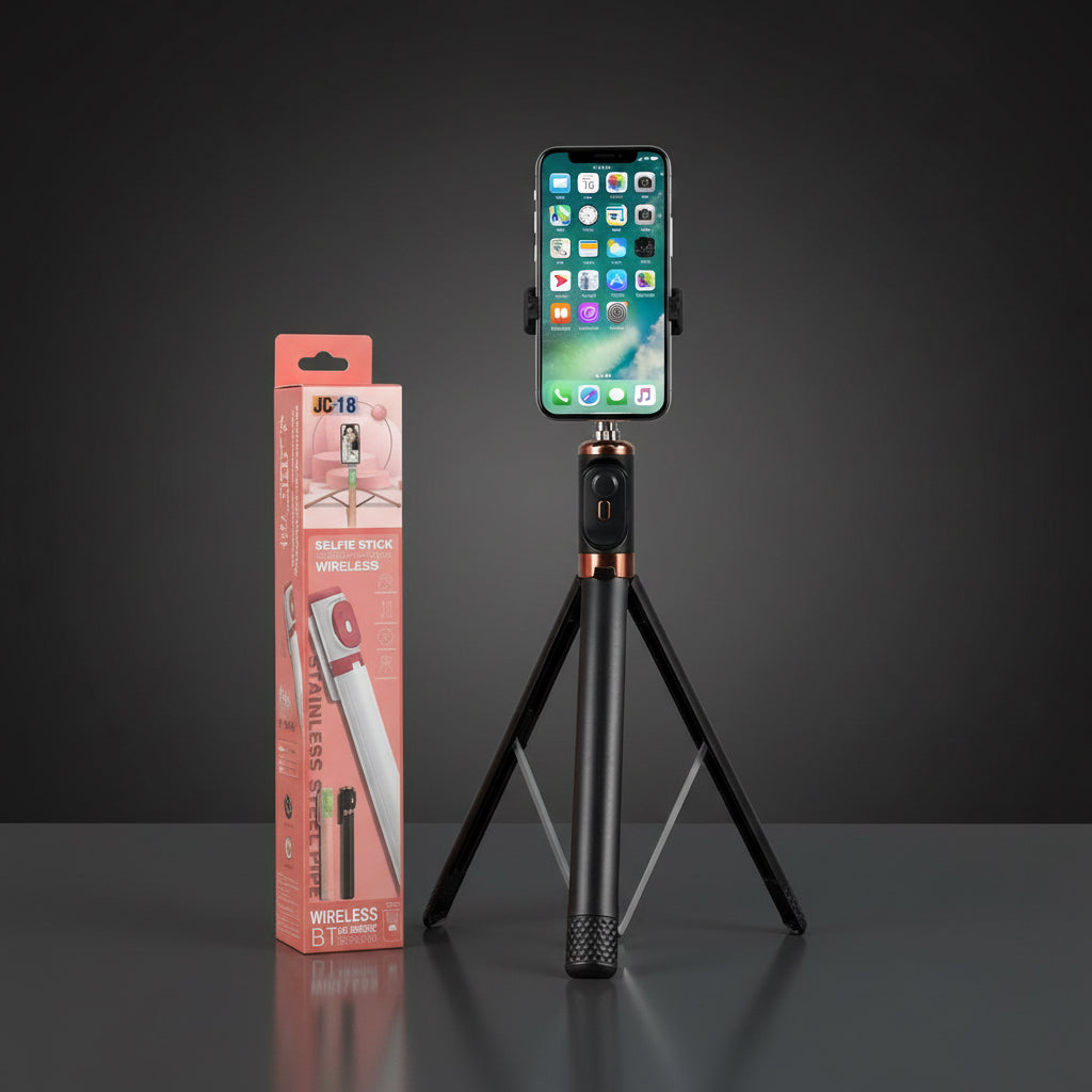 JC-18 Wireless Bluetooth Selfie Stick