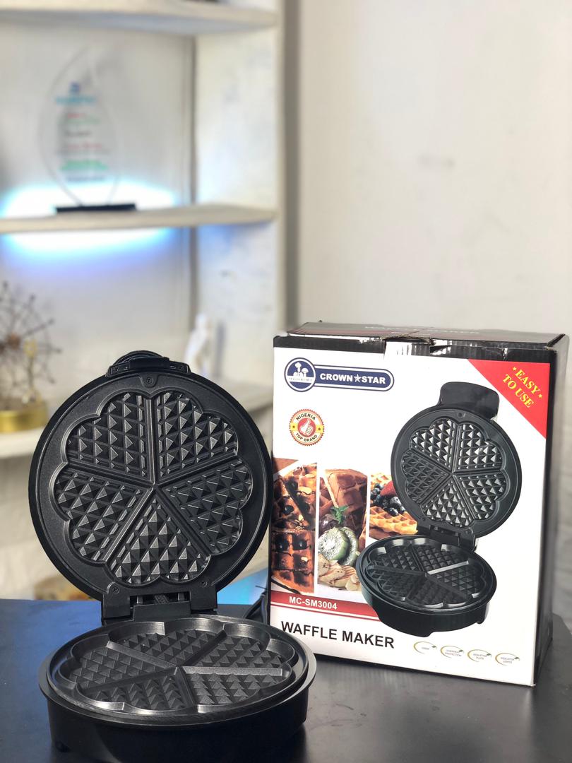 Commercial Grade - Granite non stick Single Waffle Maker