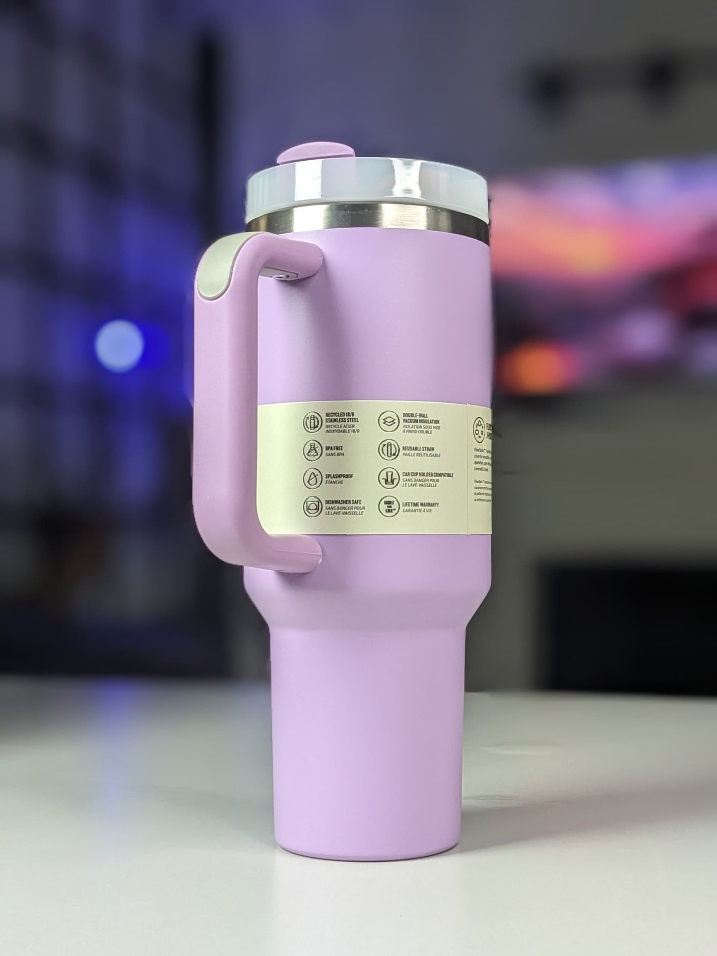 Original Stanley Quencher H2.0 Flowstate thumblr Cup - Purple