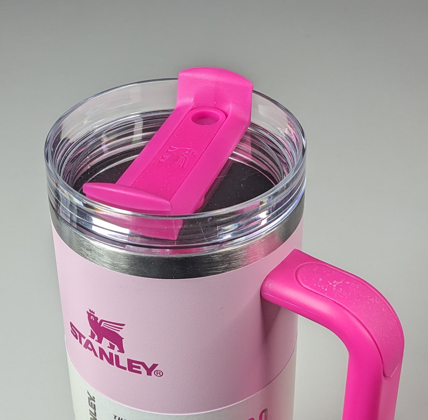Original Stanley Quencher H2.0 Flowstate thumblr Cup - Flamingo pink