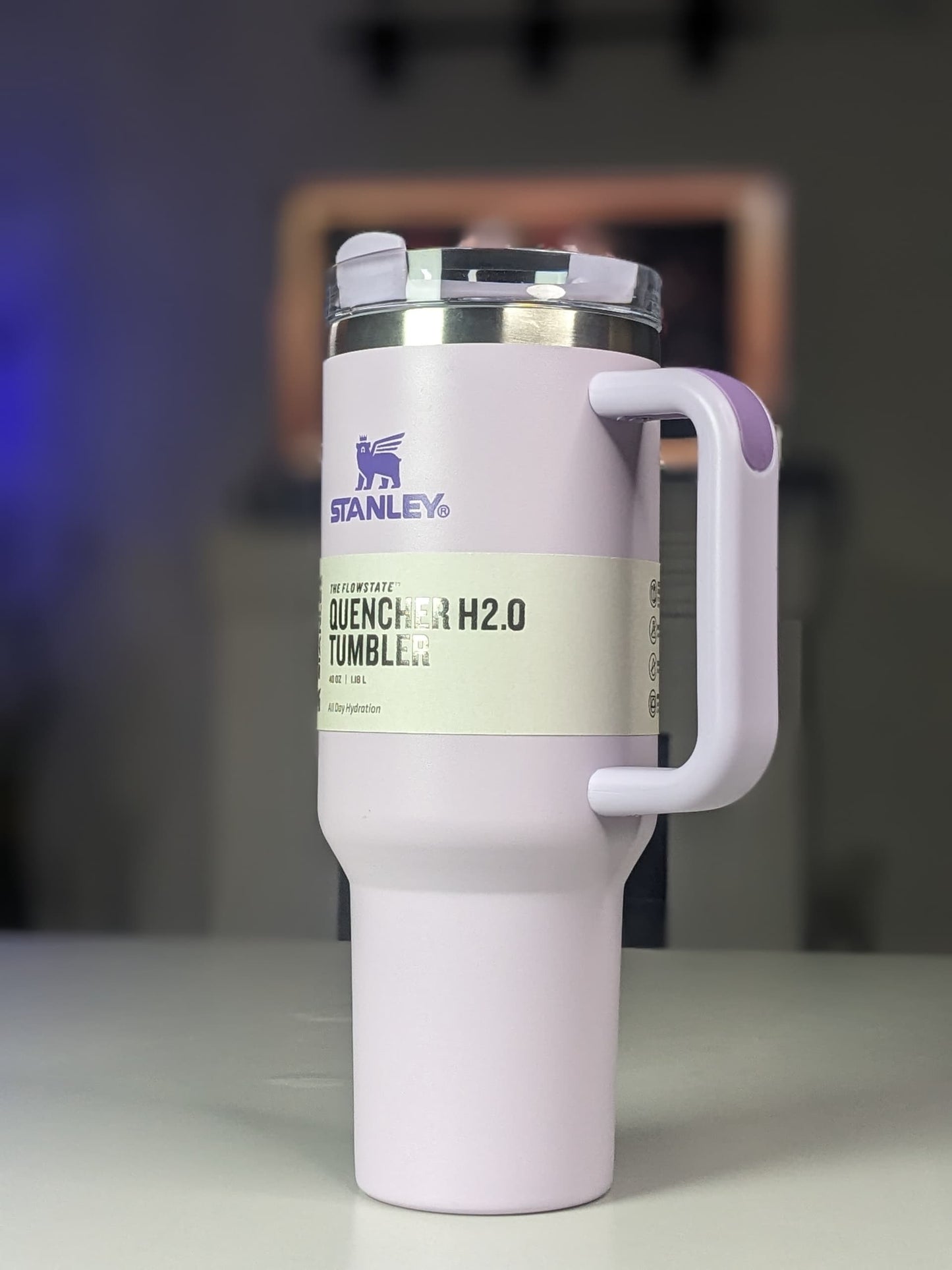 Original Stanley Quencher H2.0 Flowstate thumblr Cup - LILAC
