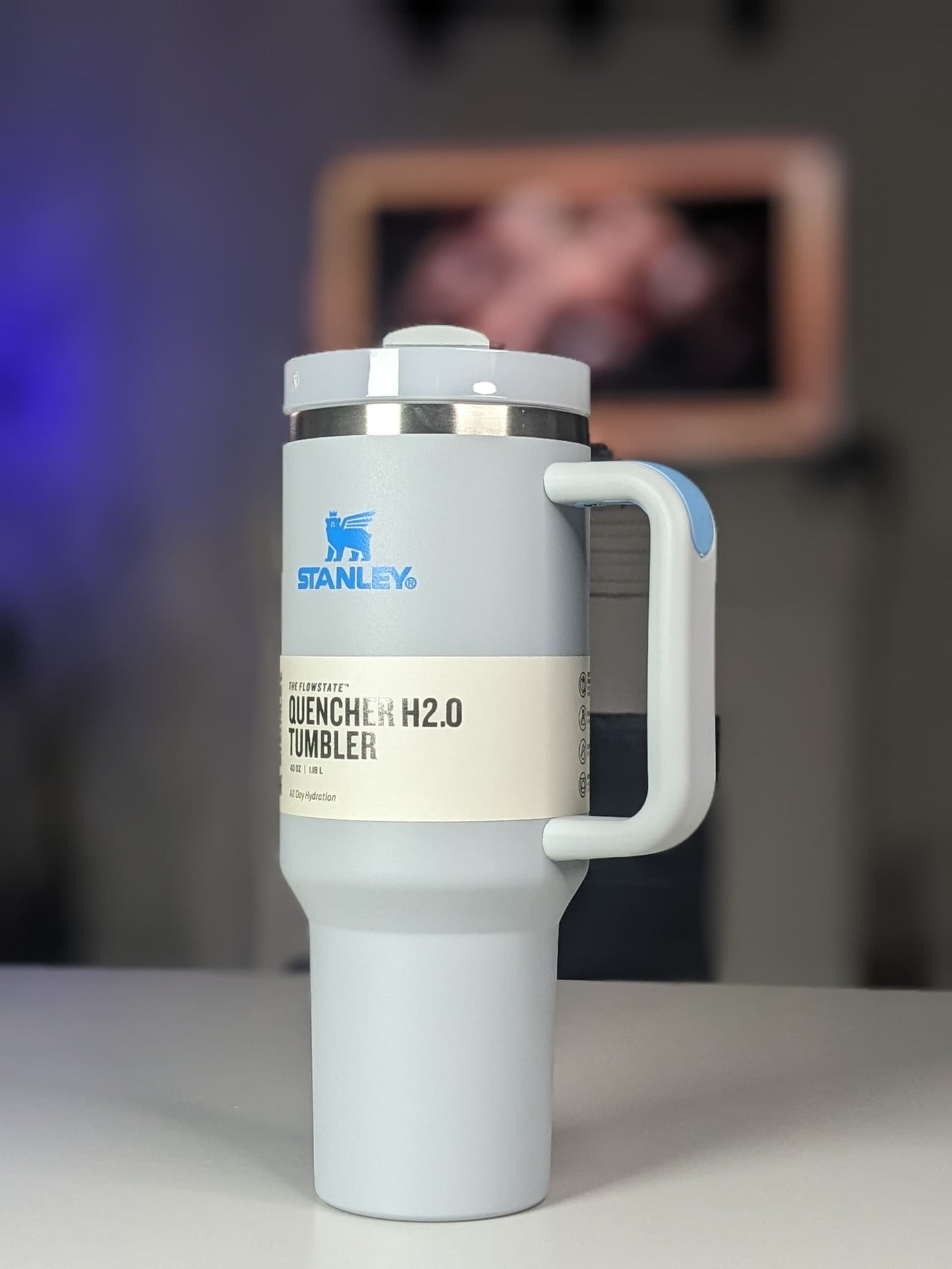 Original Stanley Quencher H2.0 Flowstate thumblr Cup - BLUE