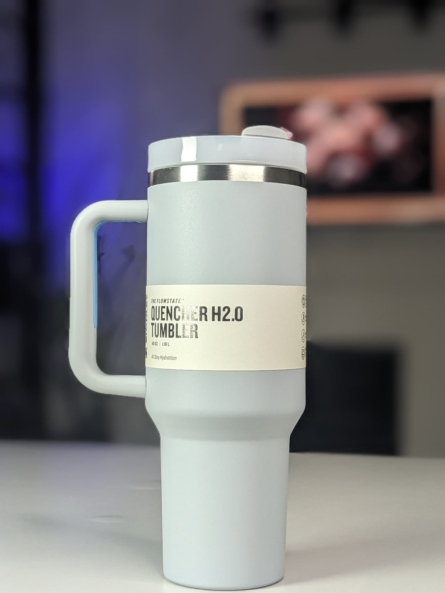 Original Stanley Quencher H2.0 Flowstate thumblr Cup - BLUE