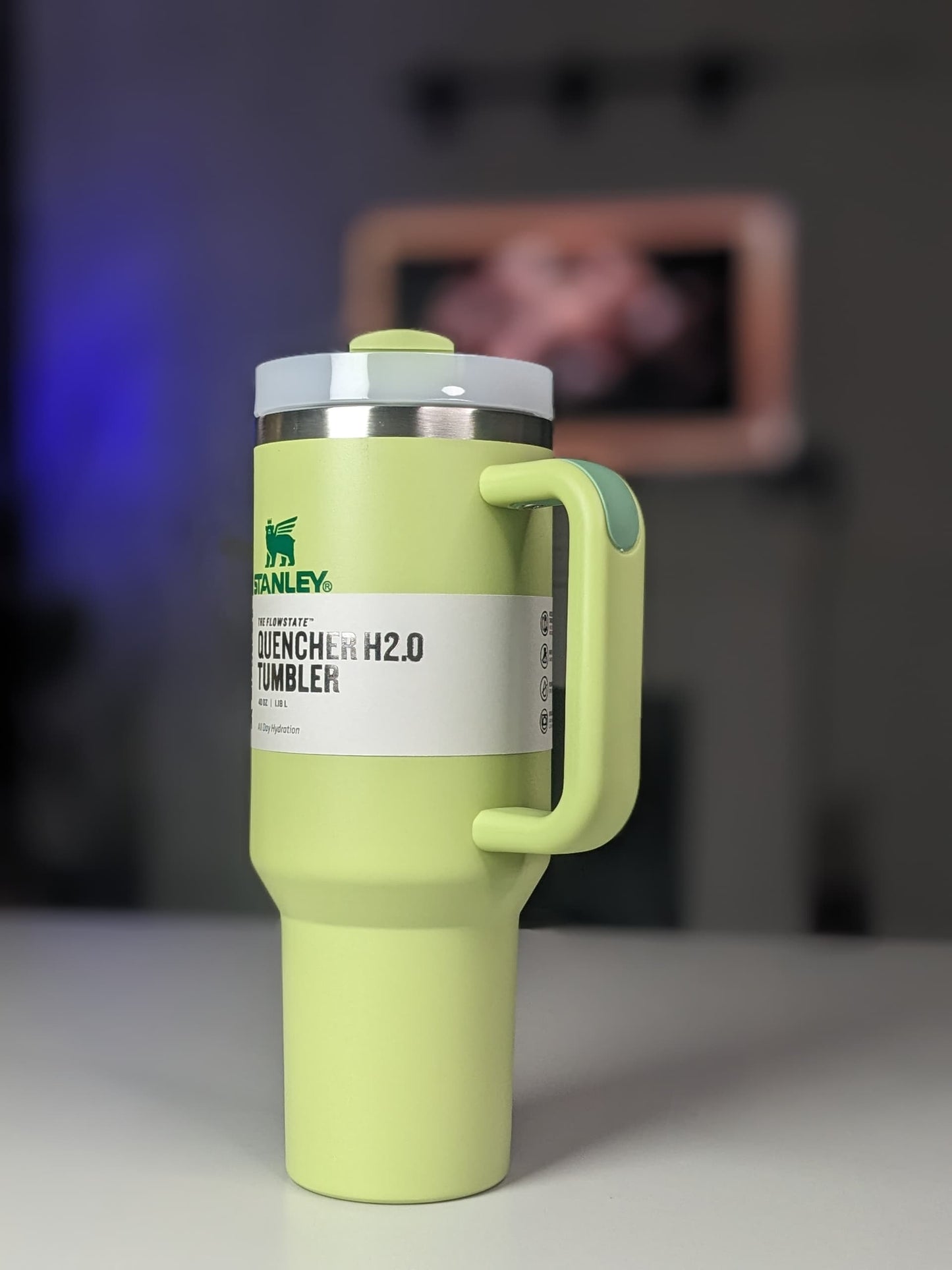 Original Stanley Quencher H2.0 Flowstate thumblr Cup - LEMON