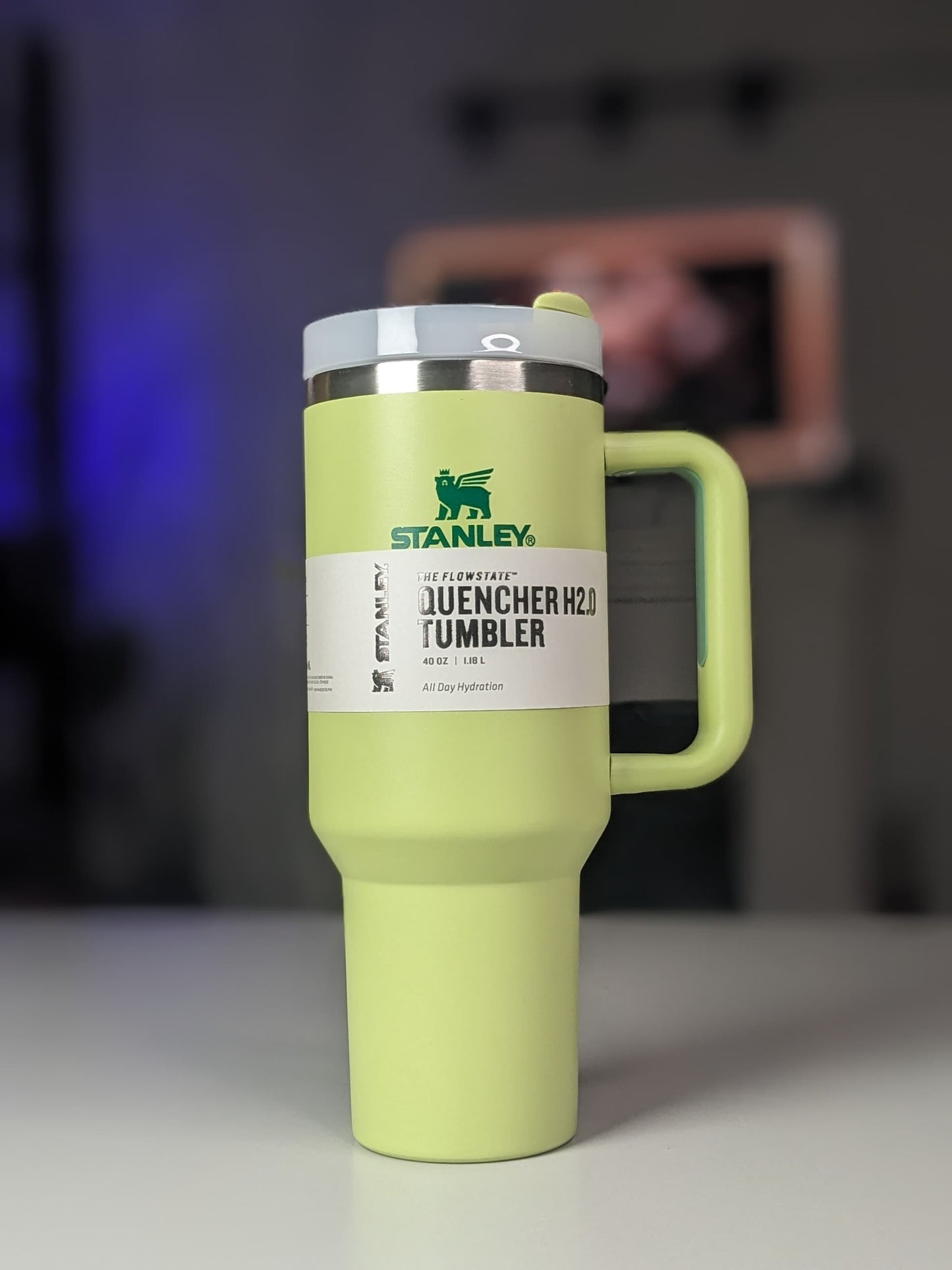 Original Stanley Quencher H2.0 Flowstate thumblr Cup - LEMON