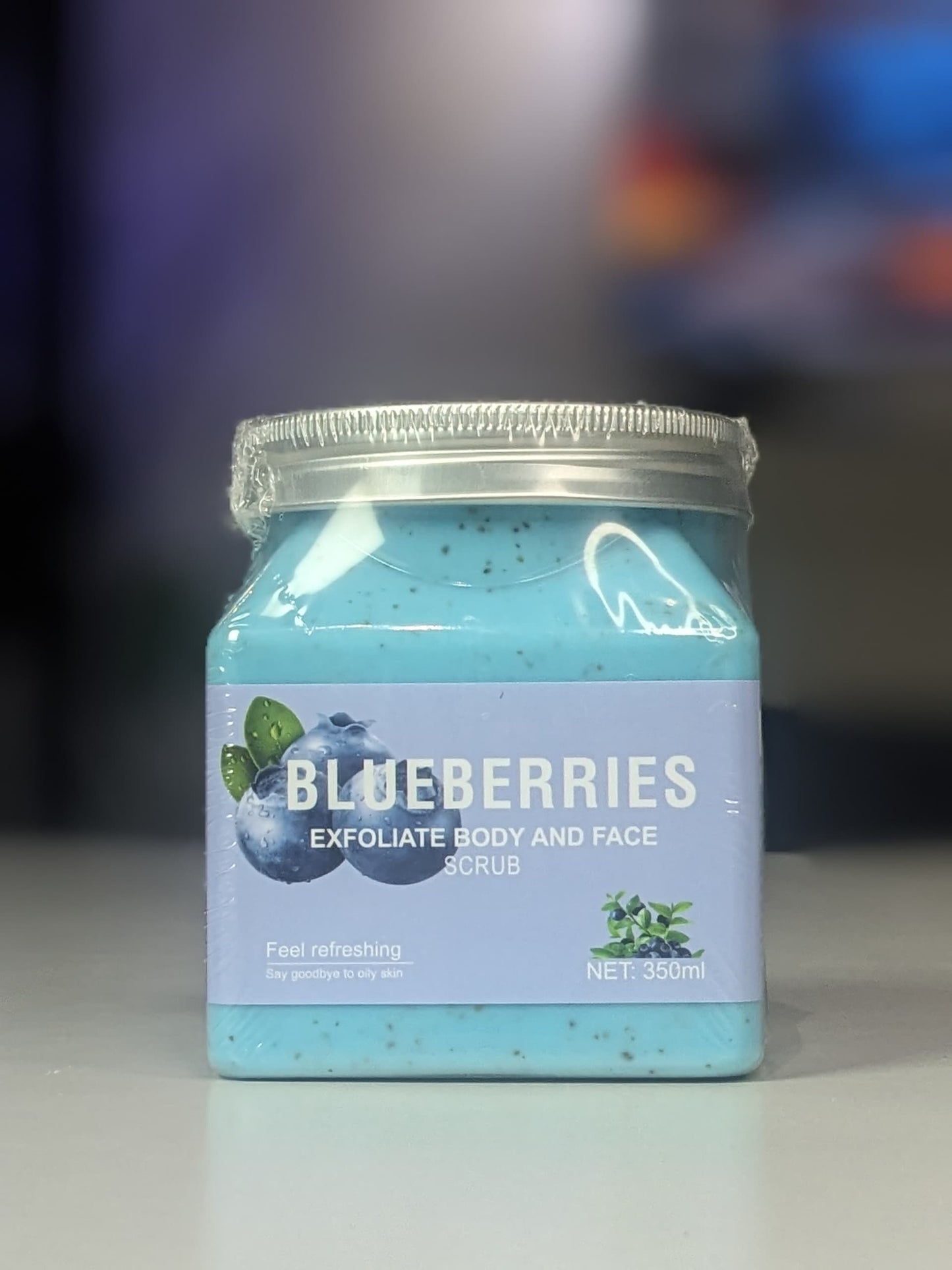 Blueberries face and body