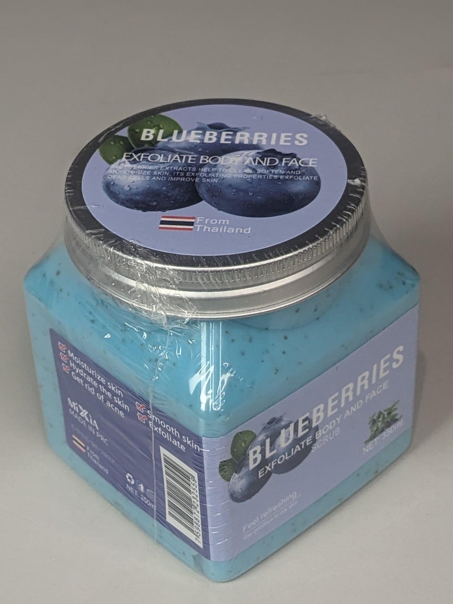 Blueberries face and body