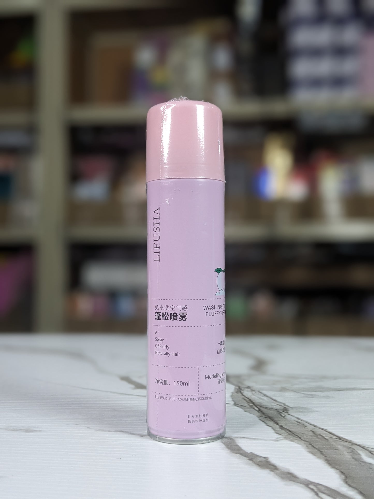 Peach Hair wash-free Shampoo for instant fuller Silky hair 120ml