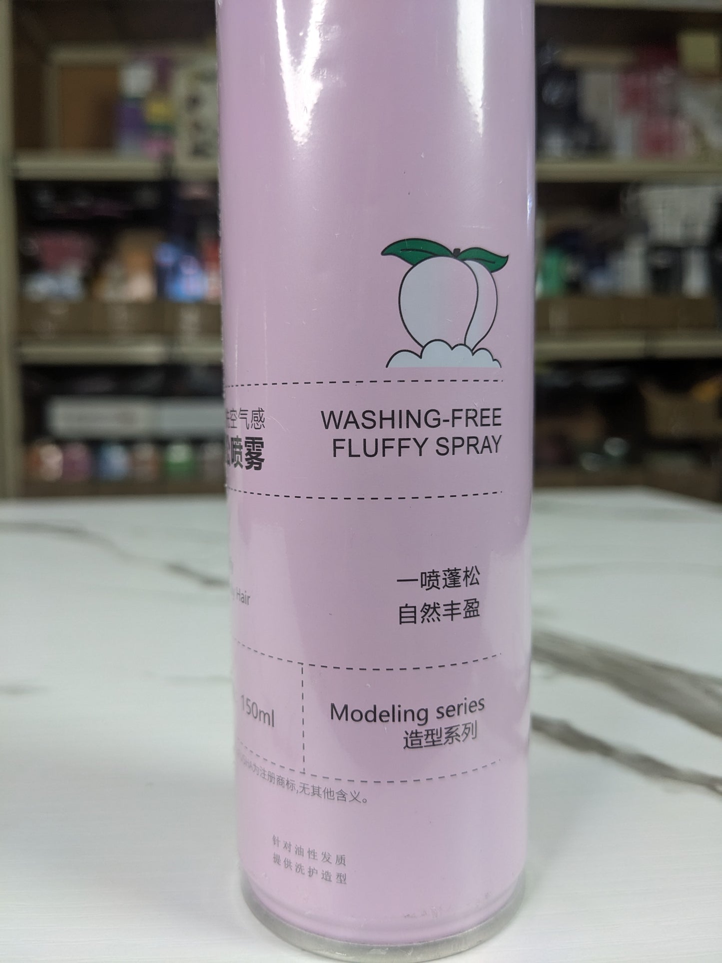 Peach Hair wash-free Shampoo for instant fuller Silky hair 120ml