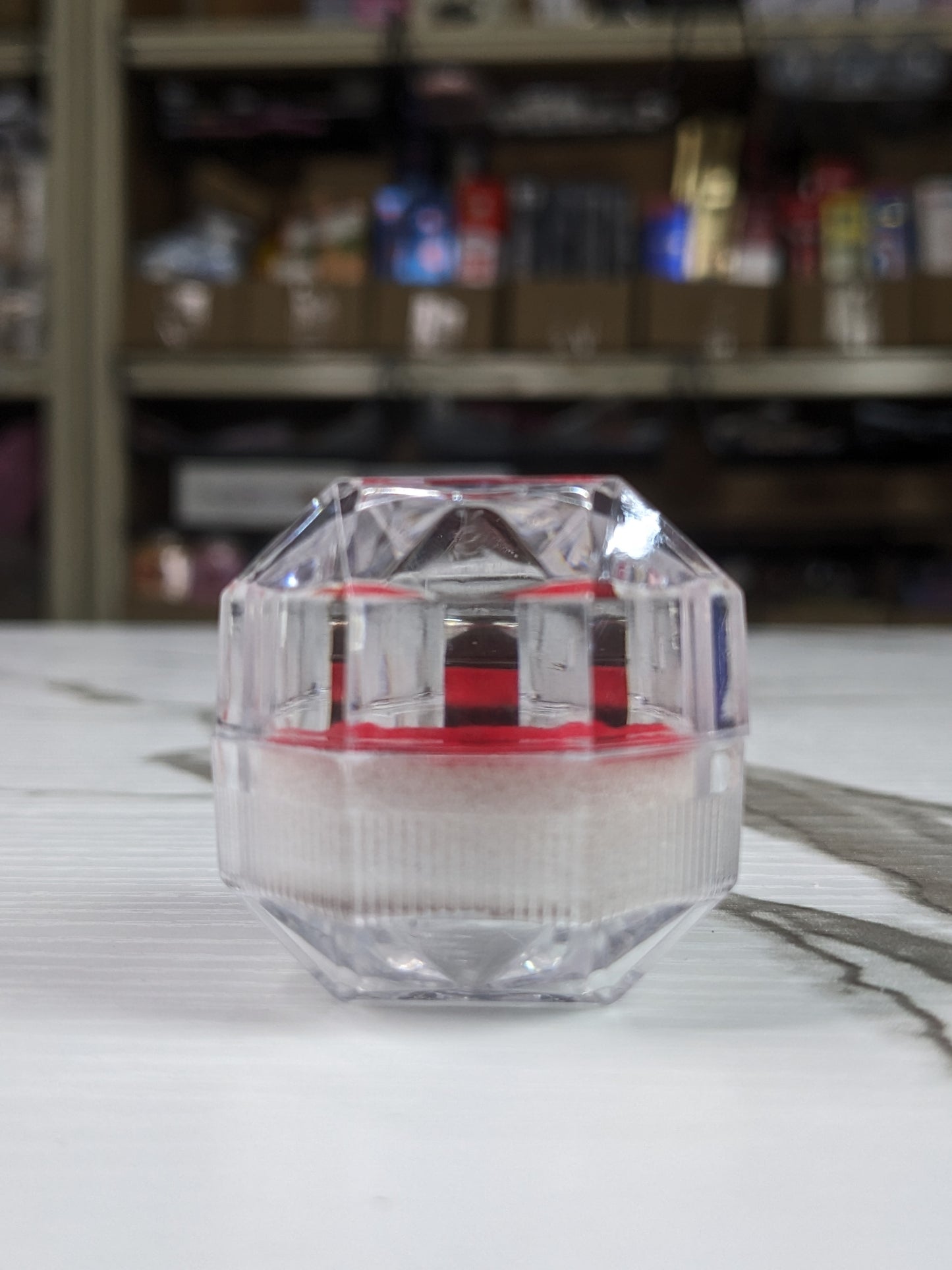 Engagement Ring Packaging Box Acrylic Flip box