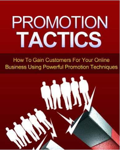 MarketingBusiness
Promotion Tactics Ebook