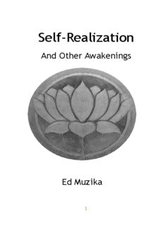 Self-Realization and Awakenings E-book