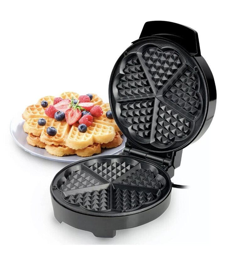 Commercial Grade - Granite non stick Single Waffle Maker
