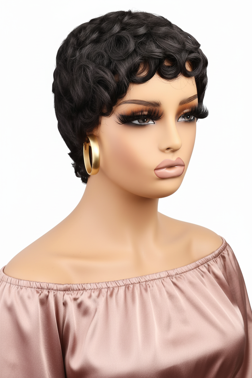 Chioma Short wig human hair
