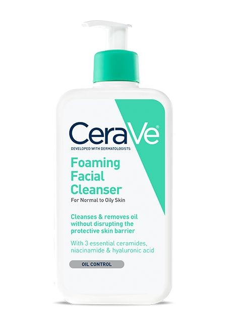 Foaming Cleanser Cerave Amino Face Wash for Normal to Oily Skin 236ml