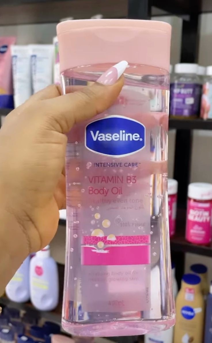Rose Vaseline Moisturizing Body Gel Oil 200ml