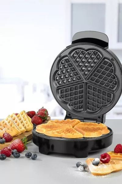 Commercial Grade - Granite non stick Single Waffle Maker
