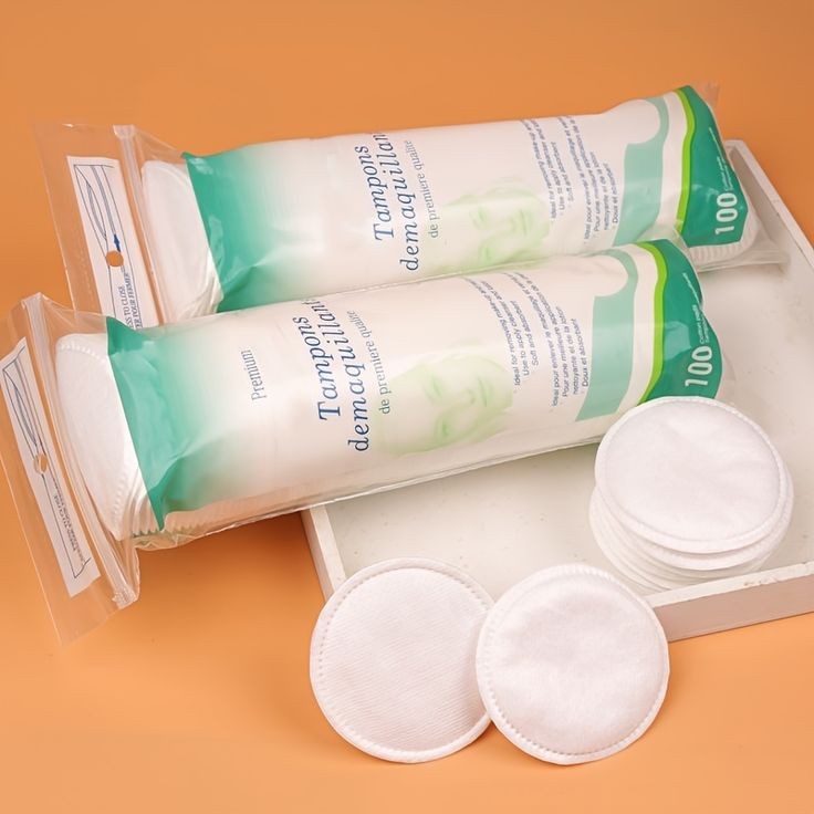 100pcs Premium Pure cotton Face pads Best Quality