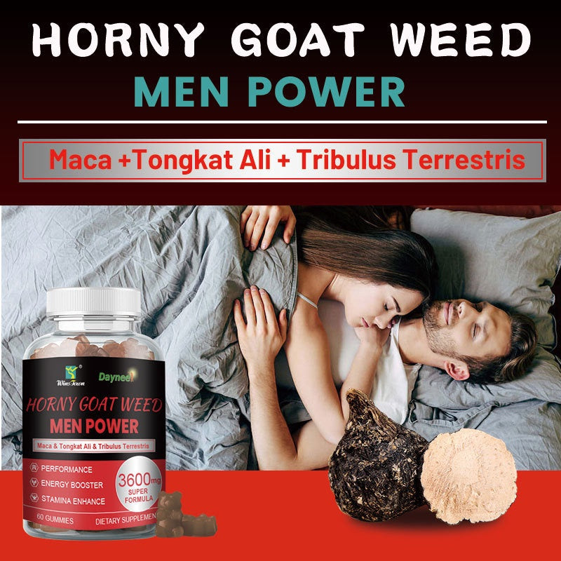 DAYNEE HORNY MEN POWER GUMMIES (60 VEGAN GUMMIES)