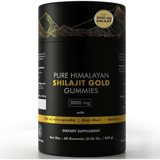 Pure Himalayan  Shilajit Gold gummies 60 capsules - Preorder