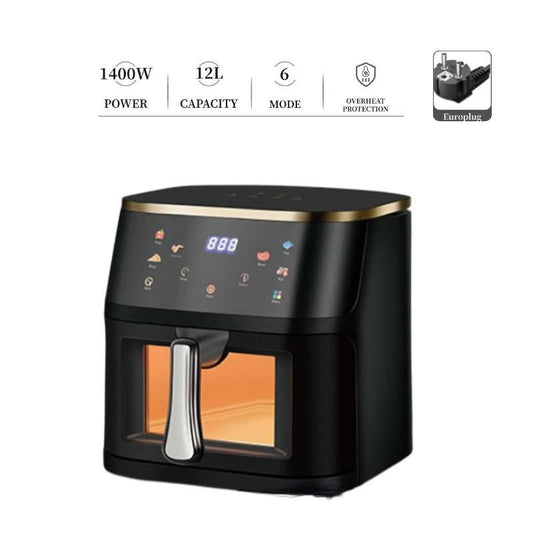 Commercial Grade
12L multifunctional large capacity visual airfryer